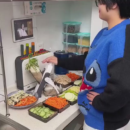 Cortador de Verdura 3.6 Multifuncional Mandolina de Cocina Manual
