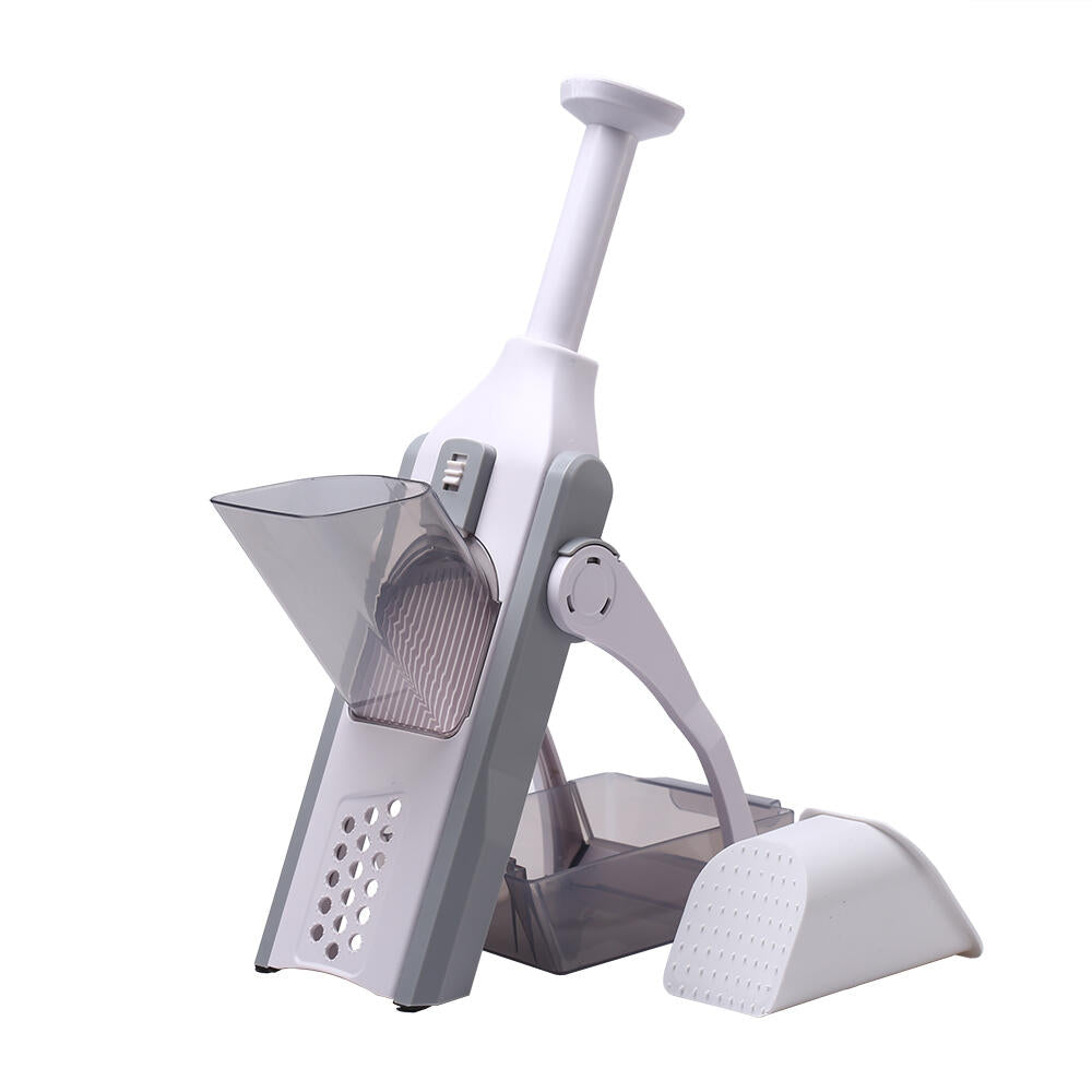 Cortador de Verdura 3.6 Multifuncional Mandolina de Cocina Manual