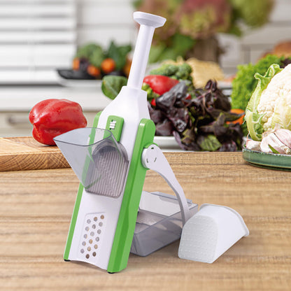 Cortador de Verdura 3.6 Multifuncional Mandolina de Cocina Manual
